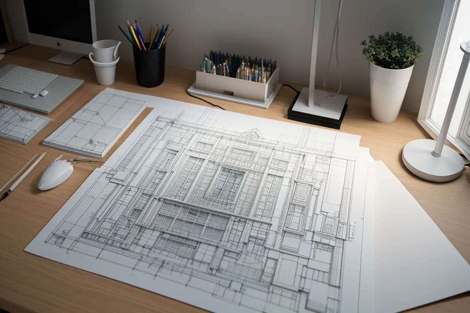 Detalle de figura humana alineada perfectamente con el suelo en Illustrator