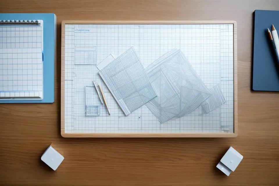 Escalímetro midiendo una sección sobre la pantalla para comprobar la escala tras exportar de AutoCAD a Illustrator