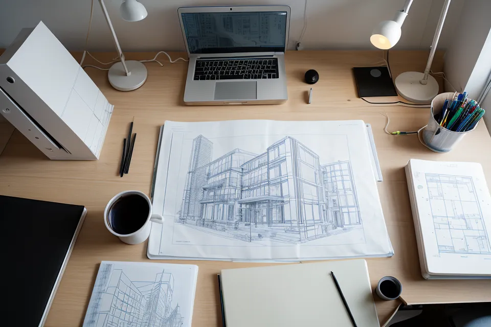 Adobe Illustrator colocando un plano vectorial de arquitectura sin alterar la escala