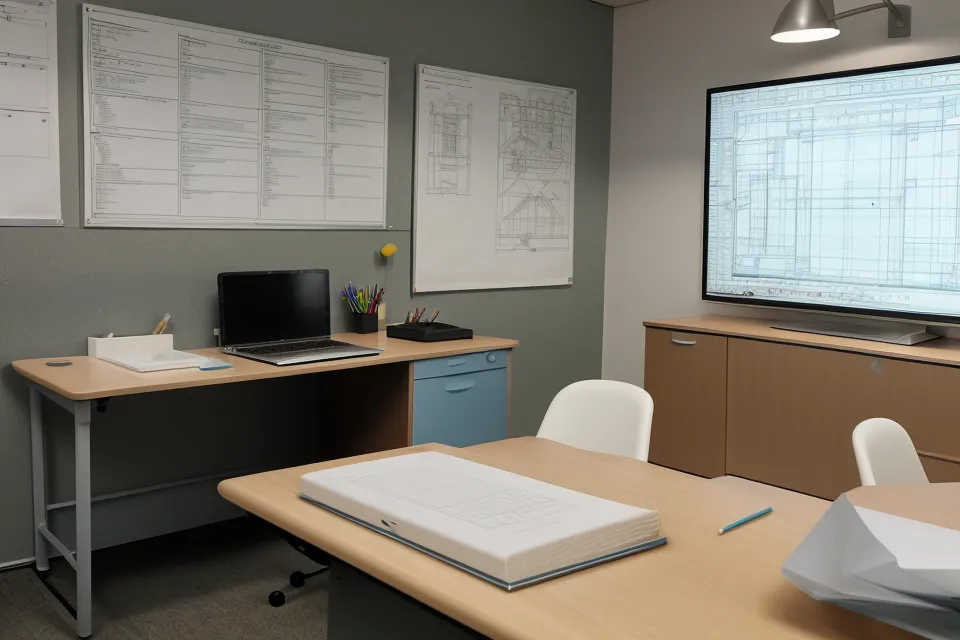 Vista previa de impresión en AutoCAD de una lámina A0 con plantas y secciones vinculadas por Xref