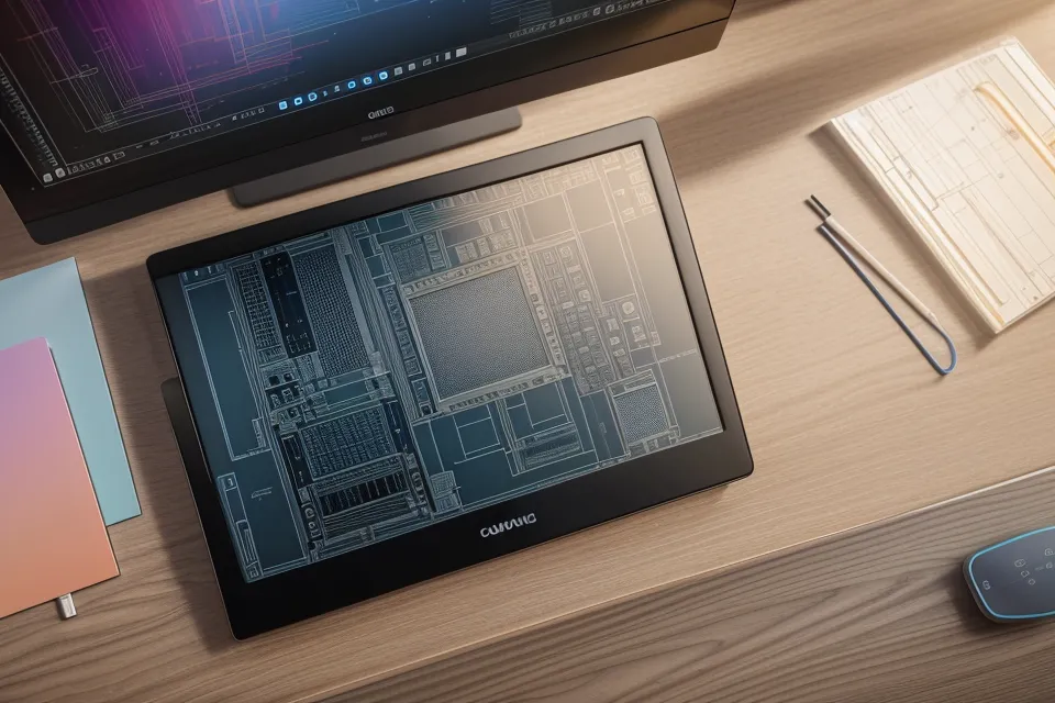 Comparativa entre un plano técnico de AutoCAD y la misma planta jerarquizada para un panel en Illustrator