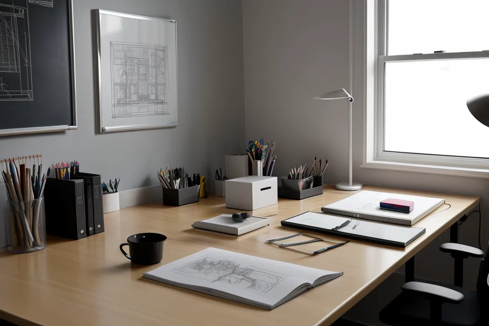 Plano de AutoCAD limpio y con las capas ordenadas, listo para ilustrar en un portfolio de arquitectura