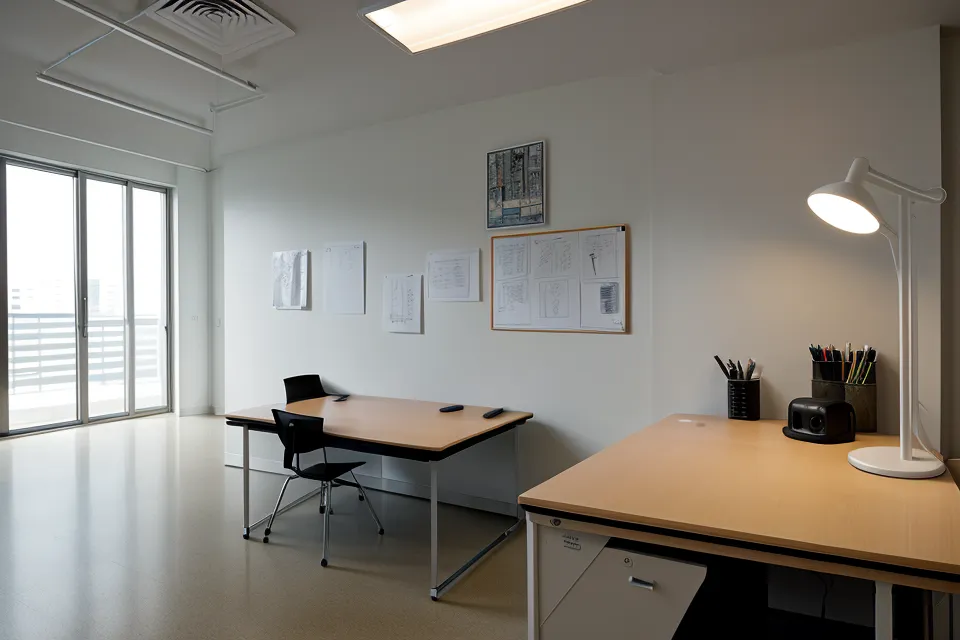 Lámina final de tesis de arquitectura saliendo del plotter tras reforzar AutoCAD Master