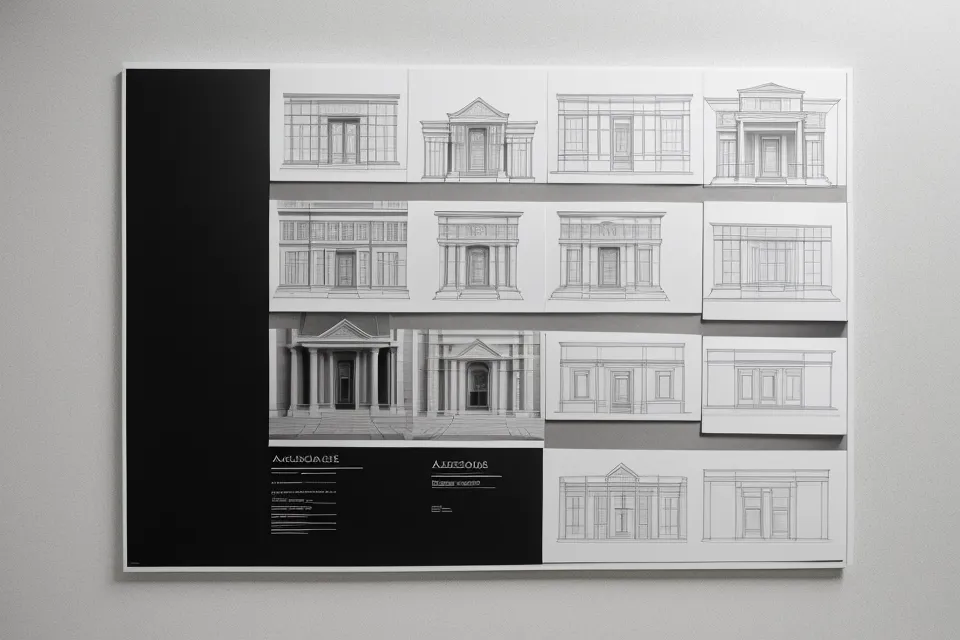 Lámina final de arquitectura con jerarquía visual y capas de AutoCAD bien organizadas